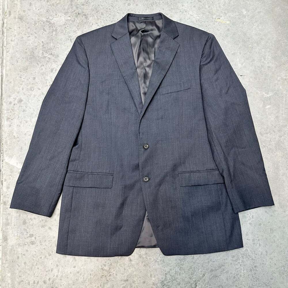 Lauren Ralph Lauren Gray Wool Blazer - 44L - Picture 2 of 8